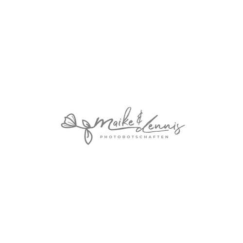 Wedding photographer logo