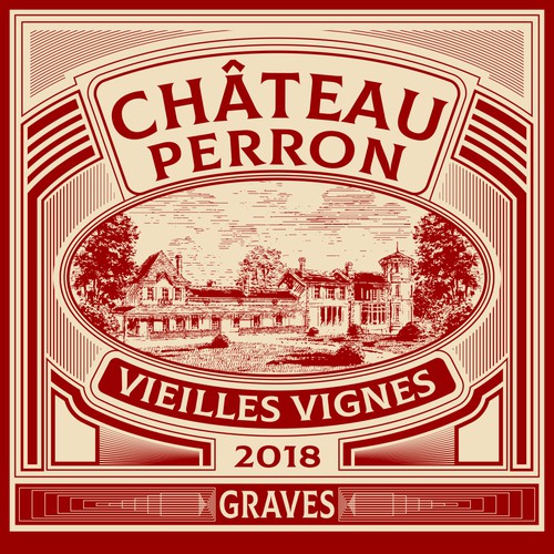 CHATEAU WINE LABEL