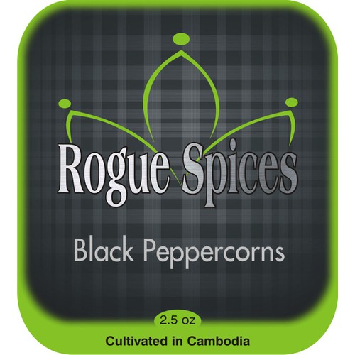 Rogue Spices needs a new product label