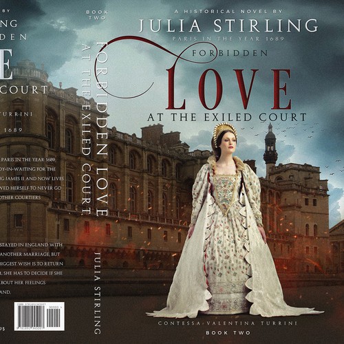 Cover for historical romance set at the exiled English court in France in 1689