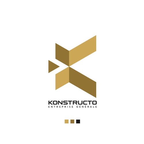 Spatial K logo concept for Konstructo