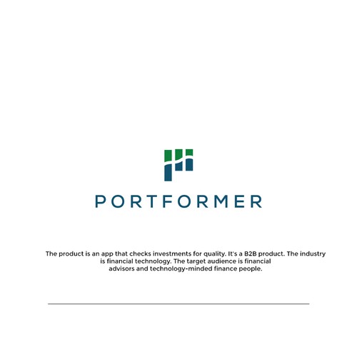  stock market logo concept.