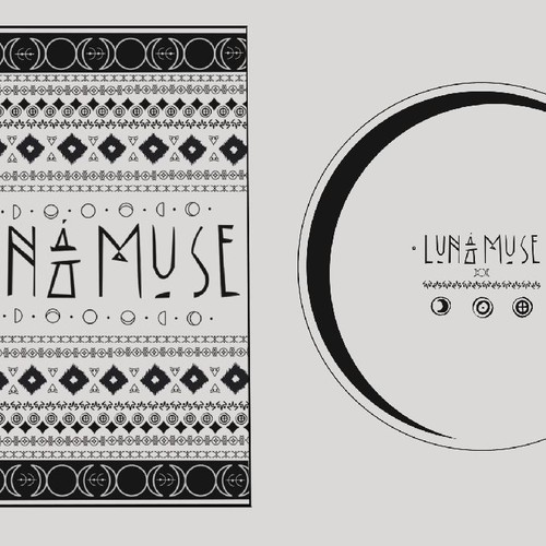 Luna Muse  - Moon Throw Rug Design