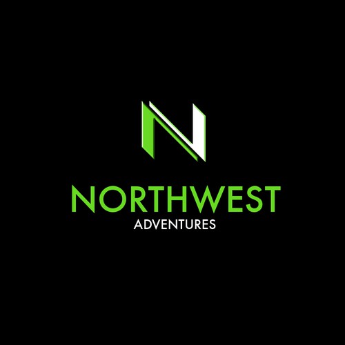 Logo for adventure company