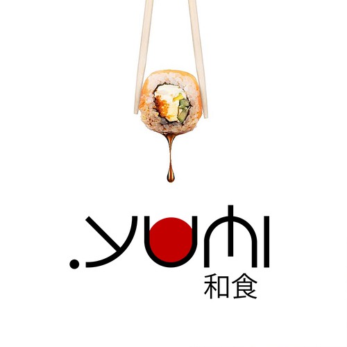 YUMI Japanese Restaurant- Minimal cultrual Logo