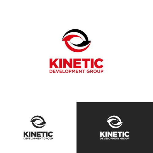 Logo for KINETIC development group.  Firearms design and manufacturing