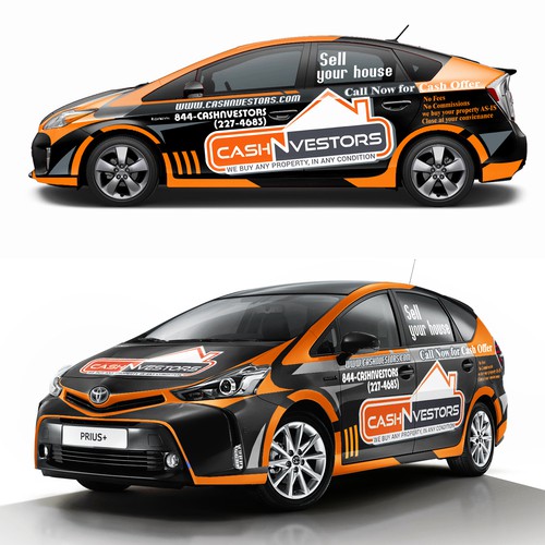 2015 Prius Modern Design Car Wrap. Open to any creative designer!!!