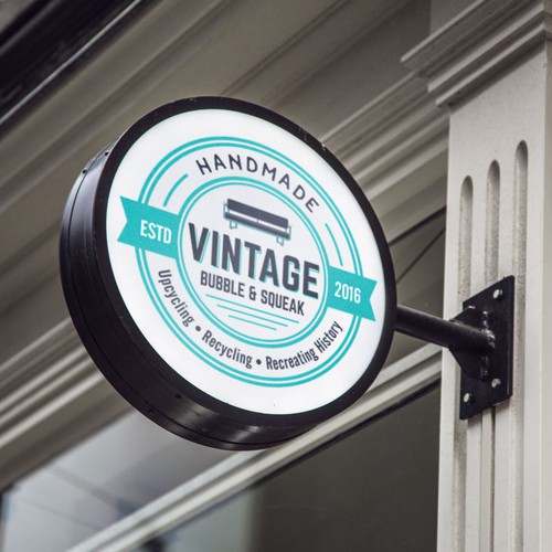 Logo For Vintage Bubble