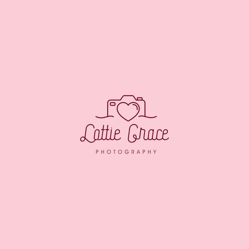 Beautiful logo for Lottie Grace Photography