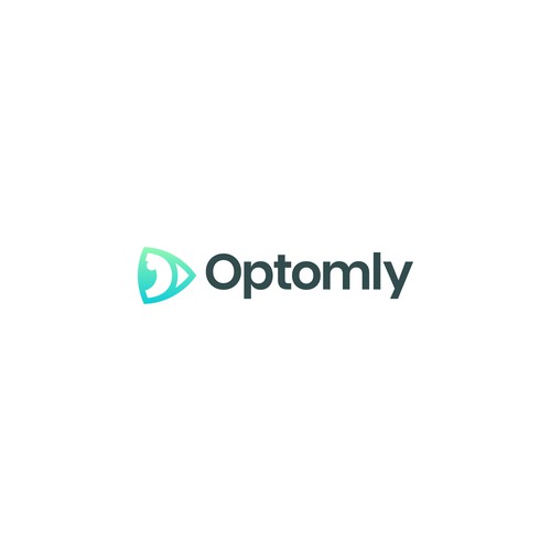 Modern logo for optomly