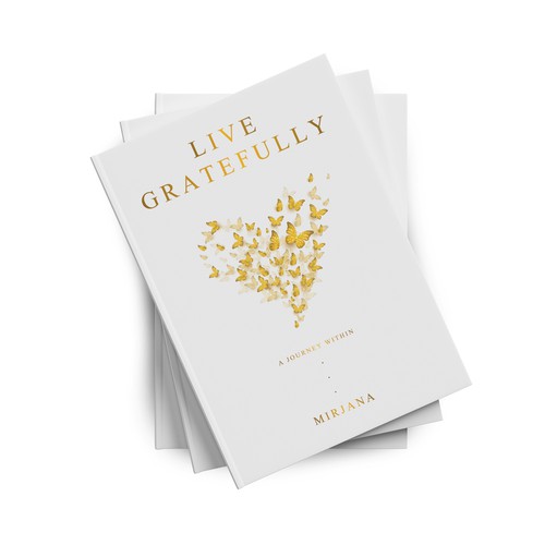 Book Cover + Interior Design / Live Gratefully