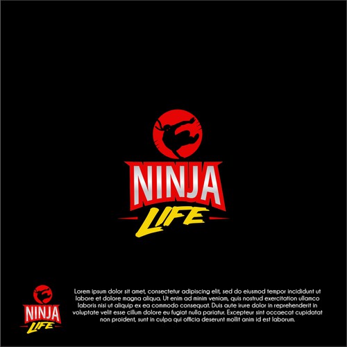 logo concept for Ninja Life