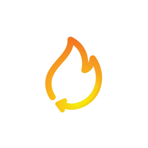 Fire Arrow Logo Design