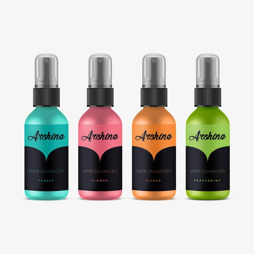 Arshine label designs