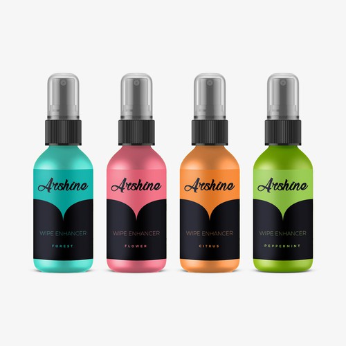 Arshine label designs