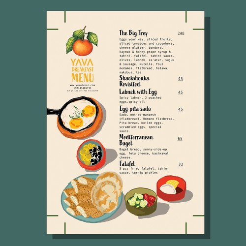 Menu Design