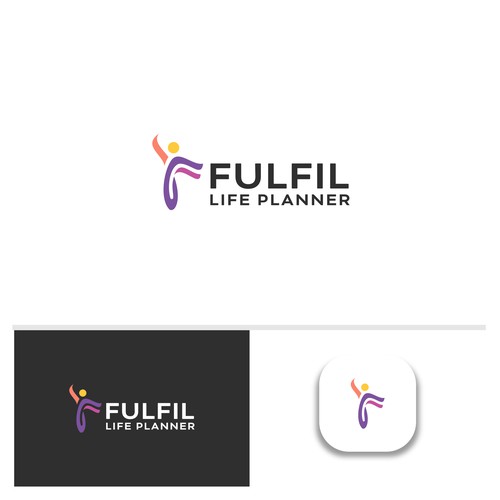 Logo concept for Fulfil Life Planner