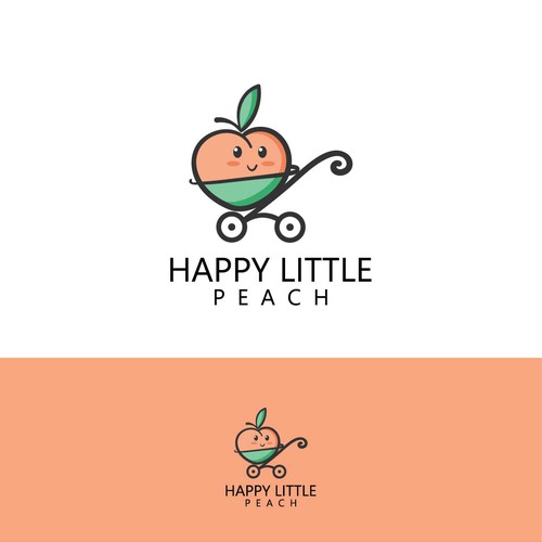 Happy Little Peach