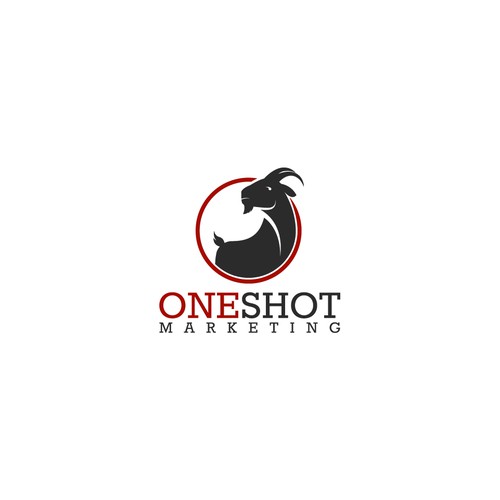 Brand identity for OneShot Marketing