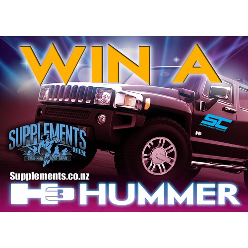 Win a H3 Hummer Poster