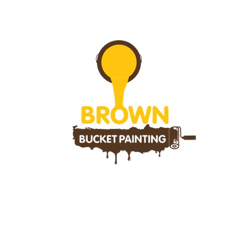 brown bucket painting