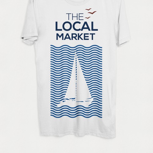 Nautical themed T-shirt