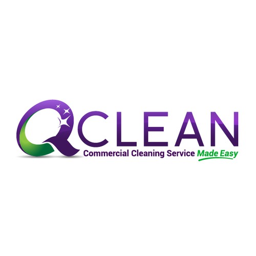 Bold Logo for a Cleaning Company