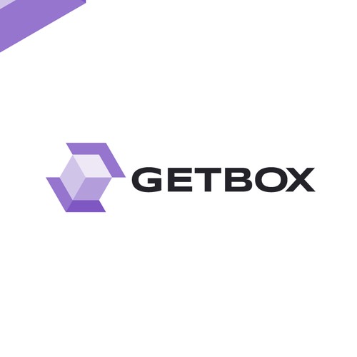 Geometric Box Logo Design