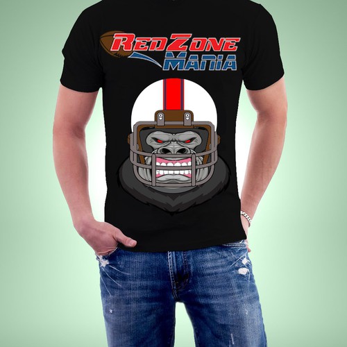 red zone mania t-shirt