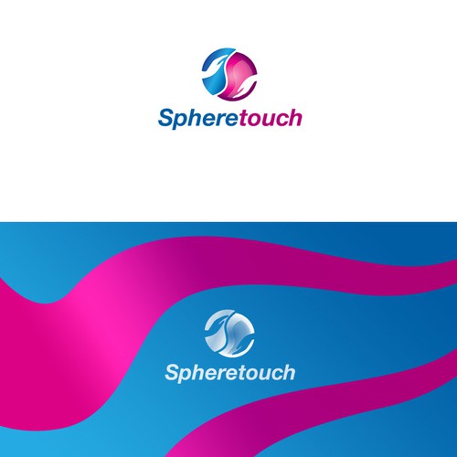 logo and business card for Spheretouch