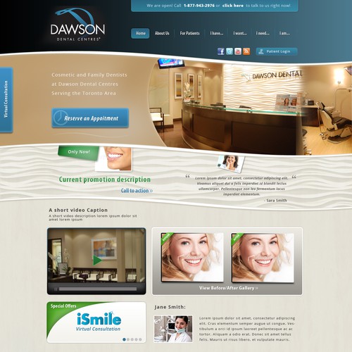 Web site design