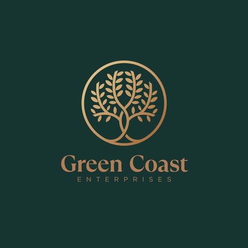 A classic luxurious logo for a family investment firm.