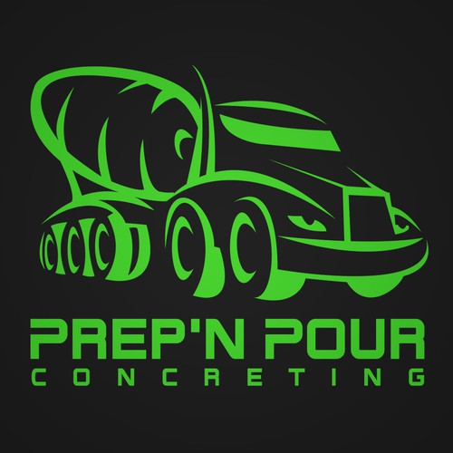 Prep'N Pour Concreting Logo (Winner)