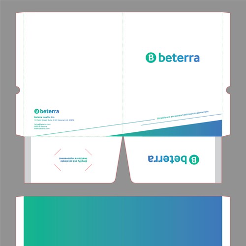 Folder design for Beterra Healthcare