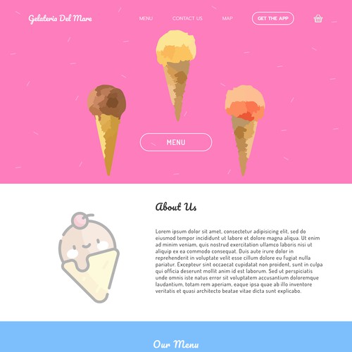 Design for an Ice Cream Company