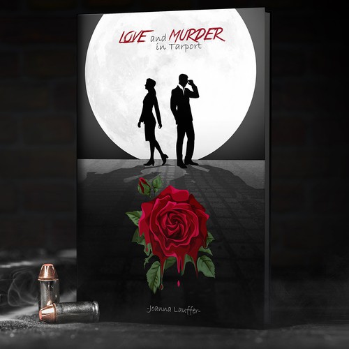 Crime Thriller Romance Book Cover Design