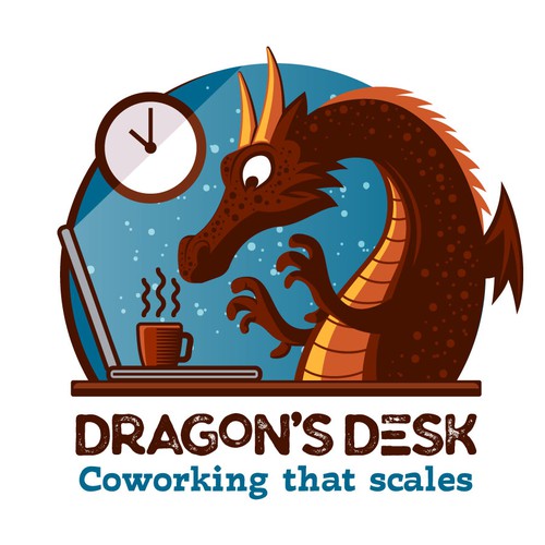 Illustrative logo for Dragon Desk