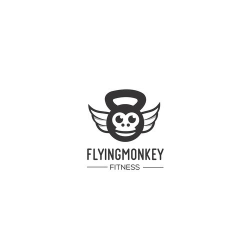 FLYING MONKEY FITNESS LOGO