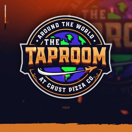 The Taproom at Crust Pizza Co. Logo