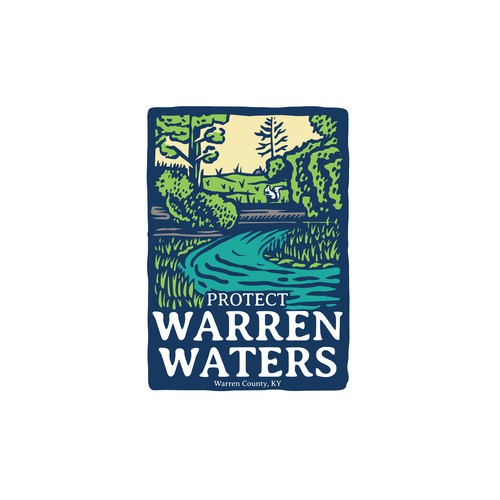 Protect Warren Waters - Logo for  Environmental Outreach - Water Conservation