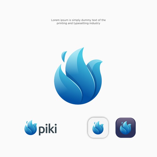 Piki Logo Design