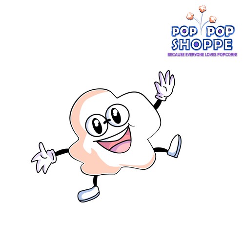 Pop Pop Shoppe Mascot Design