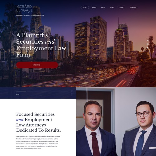 Design Proposal for Employment Law Firm