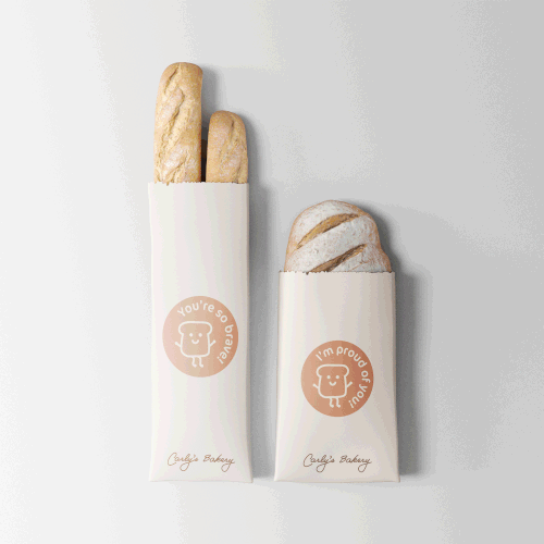 Carly's Bakery Print Materials