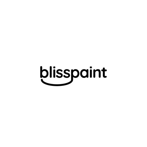 Logo concept for BlissPaint