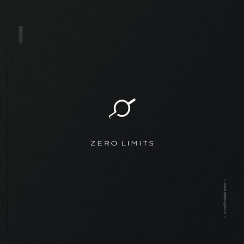 Astronomical, minimalist mark for Zero Limits