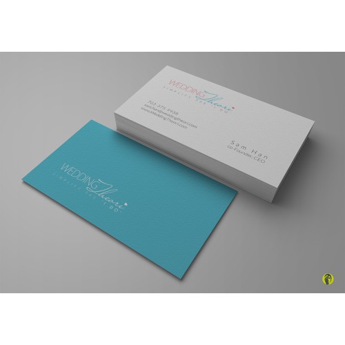 Business Card Design for WeddingTheori