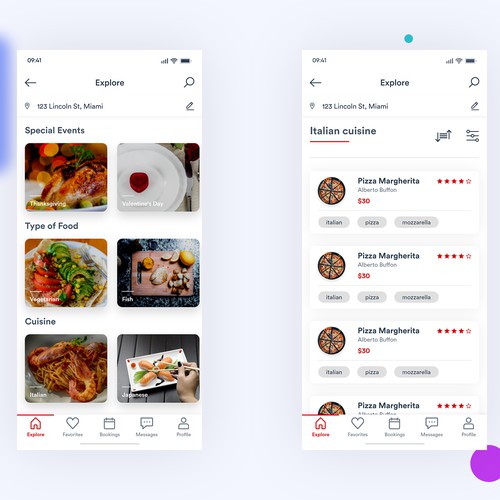 Chef service app