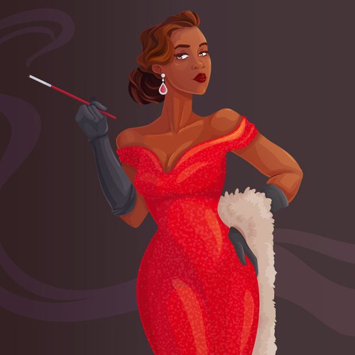 Retro Hollywood Glam