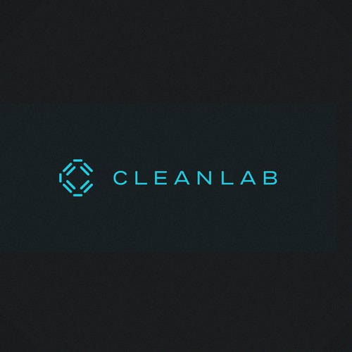 Futuristic logo for Cleanlab